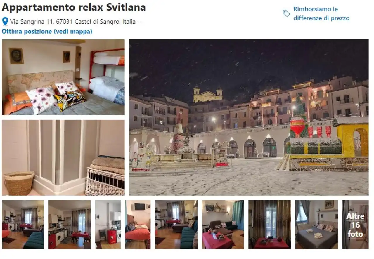Banner Casa Vacanze Castel Di Sangro